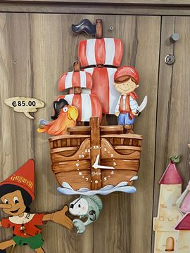 Picture of PIRATE SHIP CLOCK